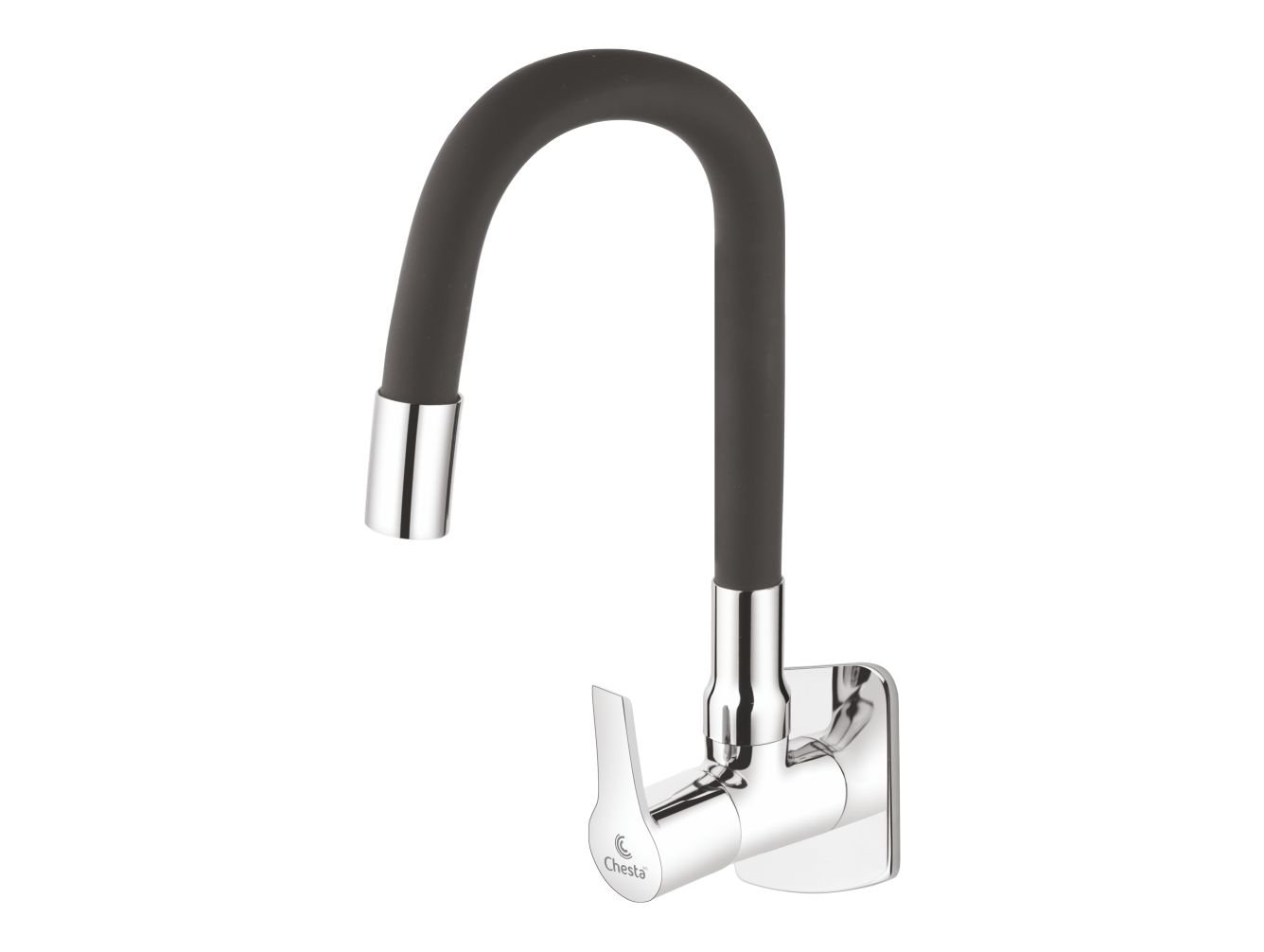 Flexible Sink Cock with Wall Flange by Chesta Bath