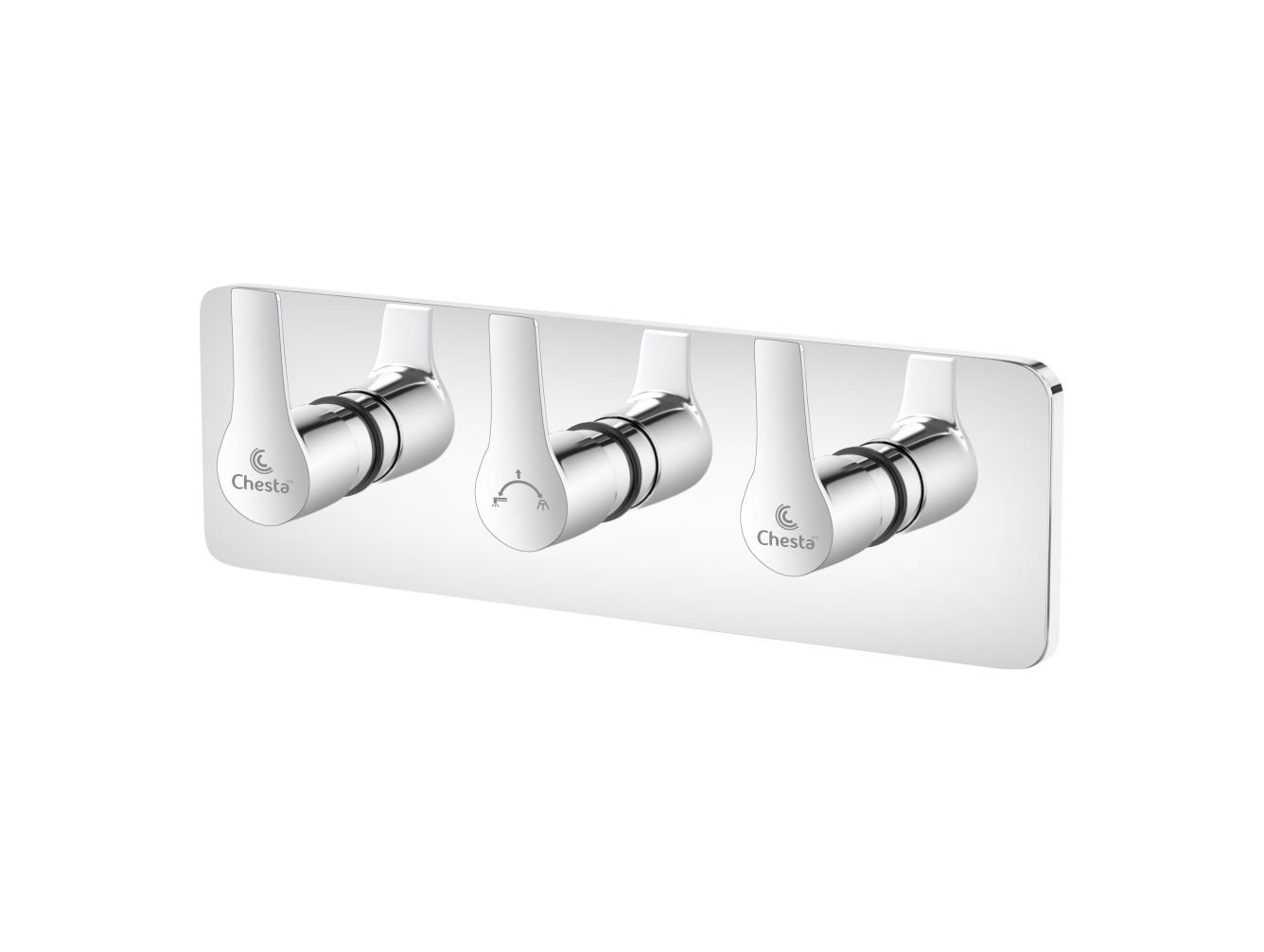 Concealed Four Way Diverter Upper Part for Bath Fittings