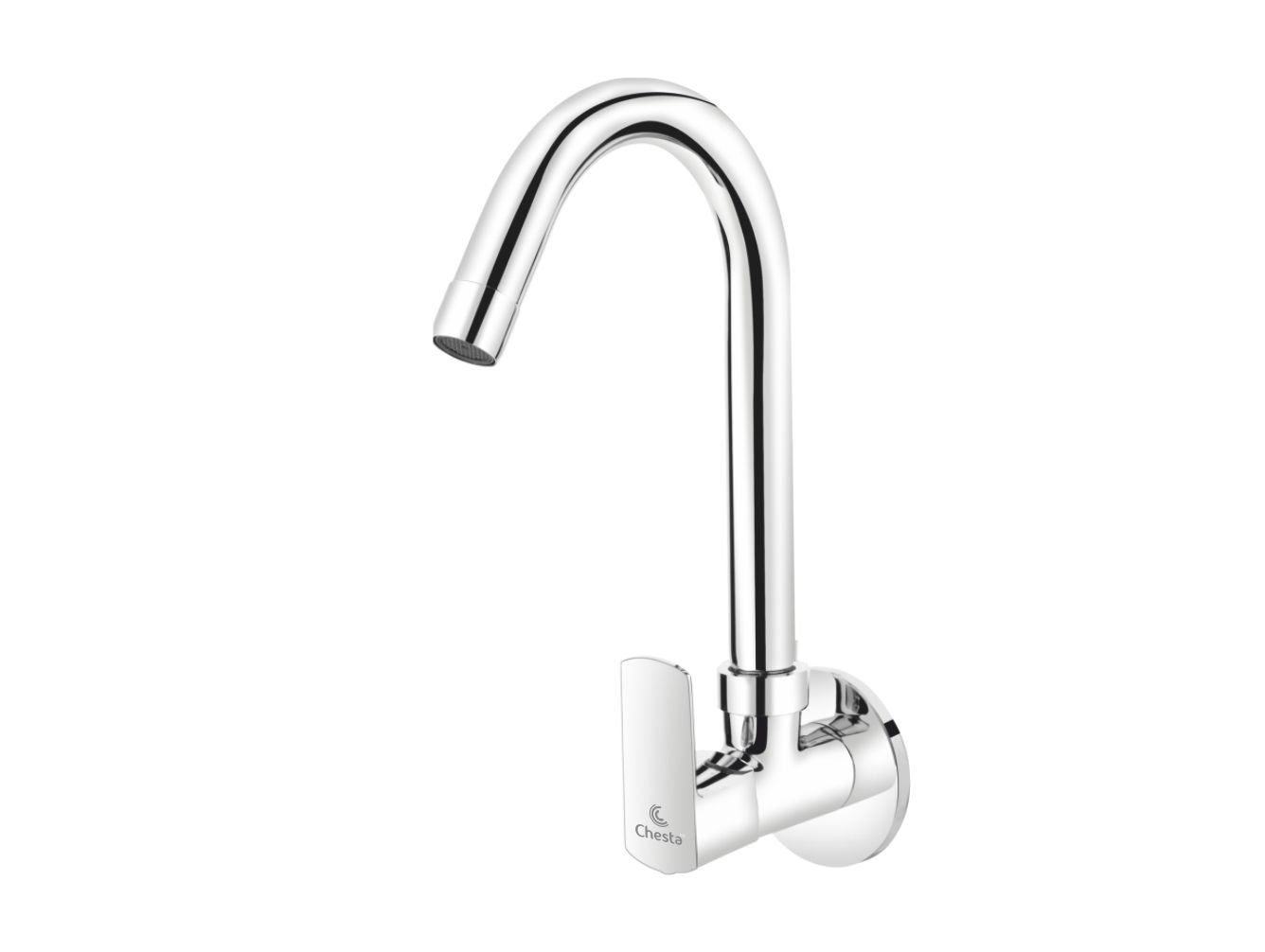 BL - 1007 - Sink Cock with Wall Flange at Chesta Bath Fittings