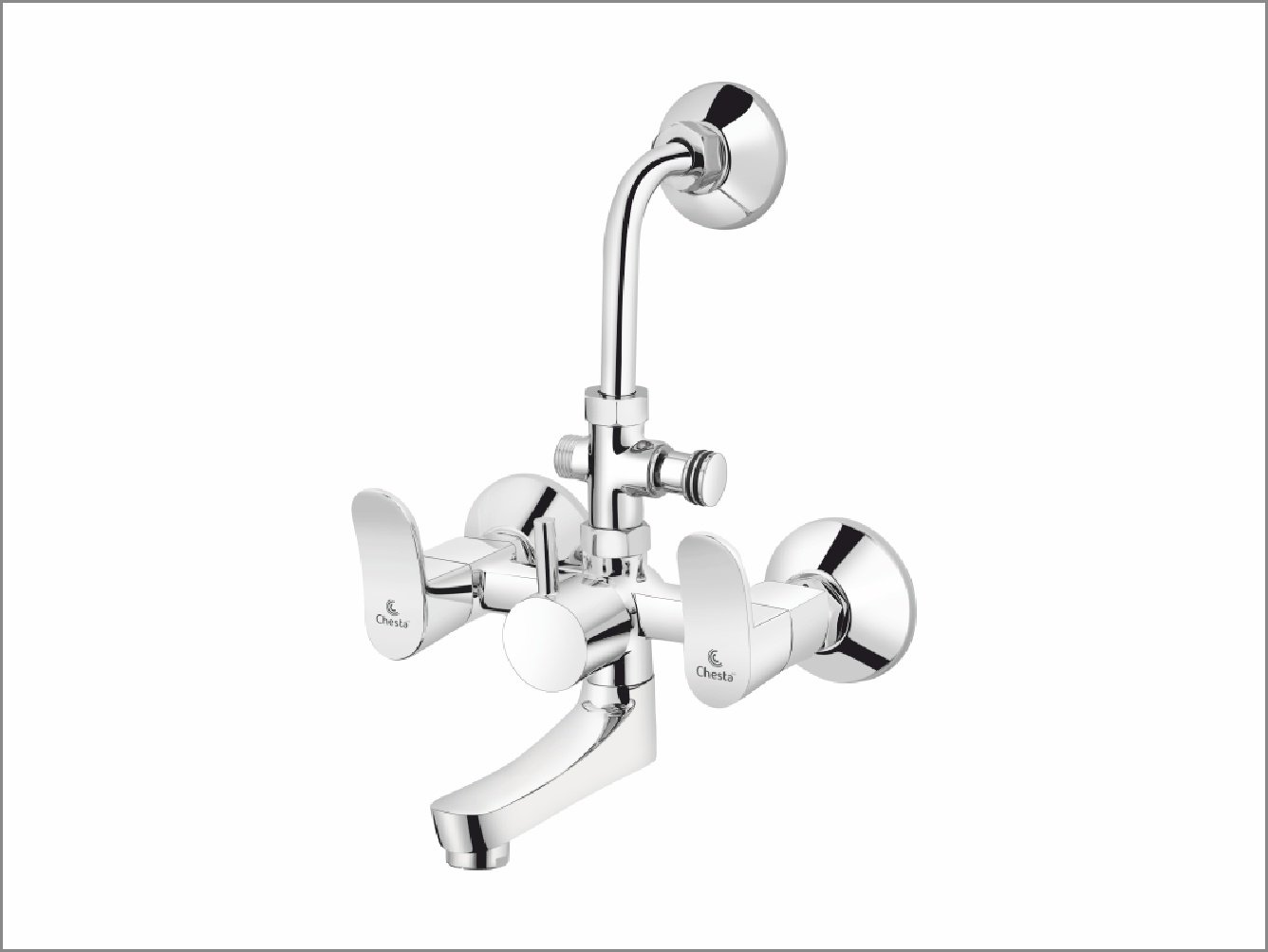 BL- 1024 - Wall Mixer 3 in 1 with L Bend by Chesta Bath