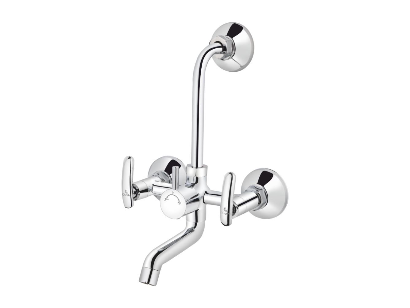 CO - 1019 - Wall Mixer 2 in 1 with L Bend at Chesta Bath Fittings