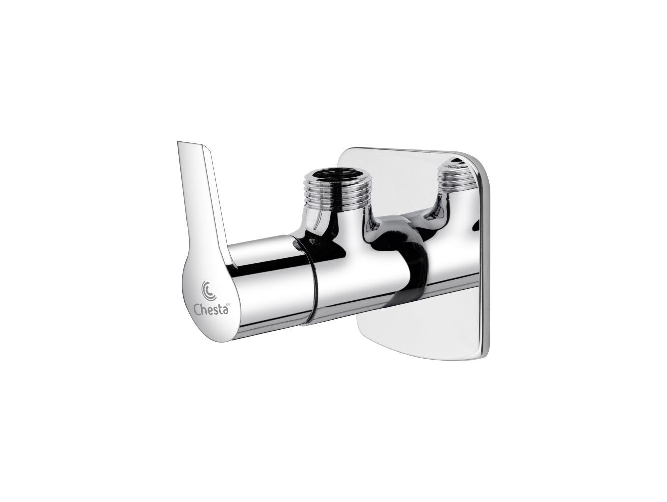 DY - 1003 - Angle Cock with Wall Flange by Chesta Bath