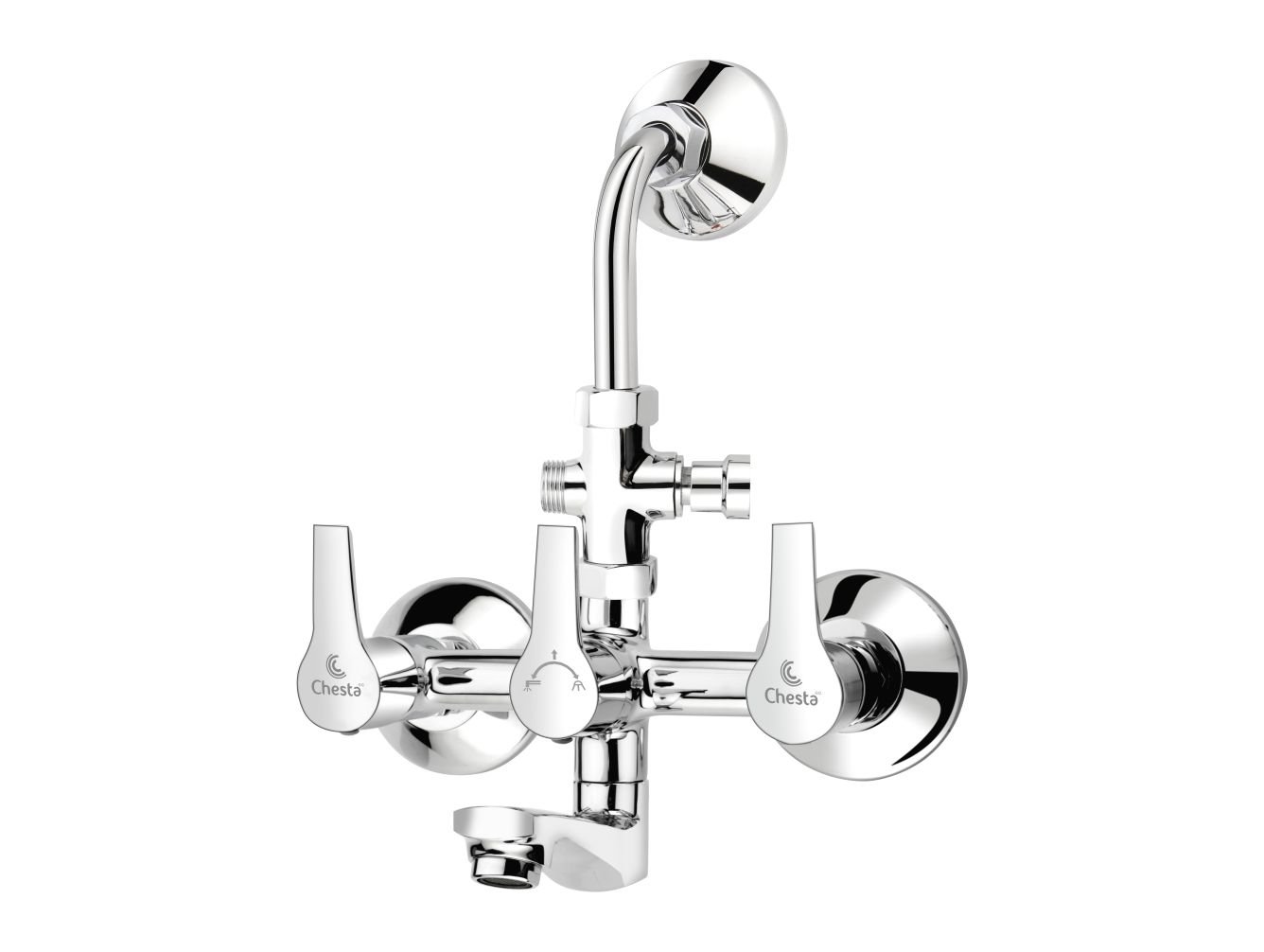 DY - 1020 - Wall Mixer 3 in 1 with L Bend
