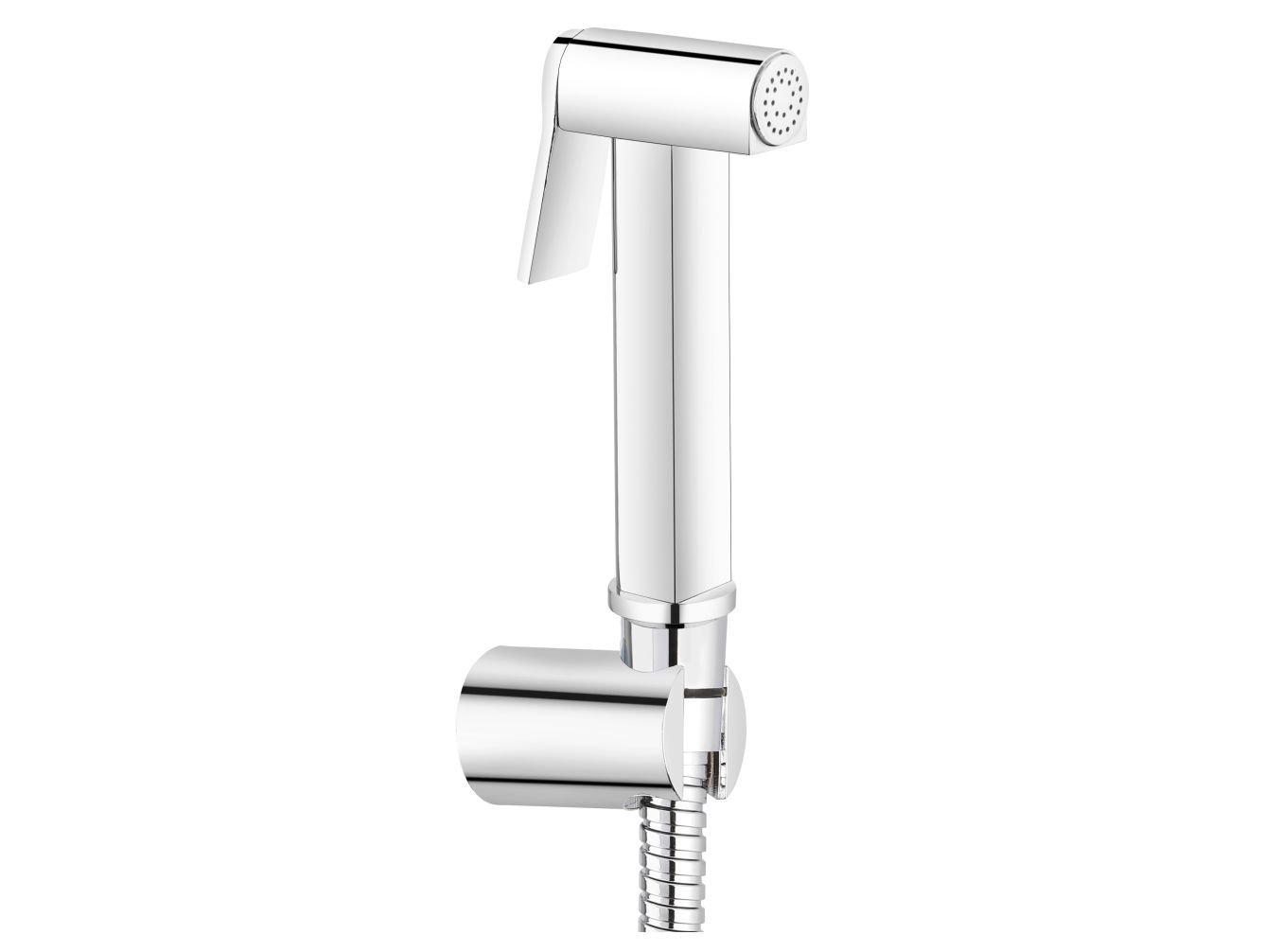 D Health Faucet Brass With 1.25 Mtr. S.S. Tube and Hook