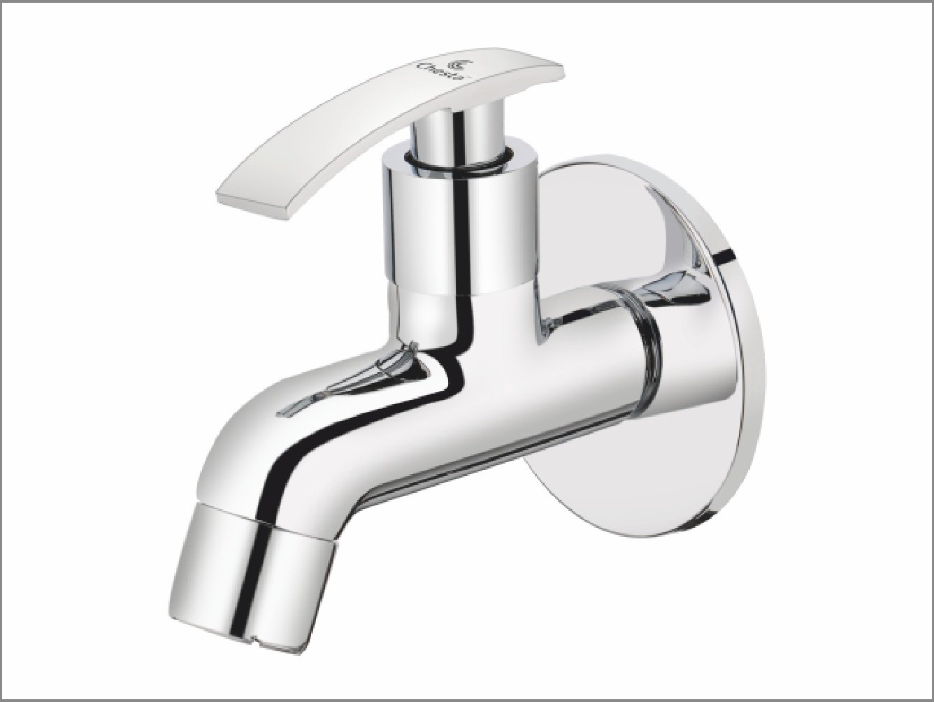 HR - 1001 - Bib Cock with Wall Flange at Chesta Bath Fittings