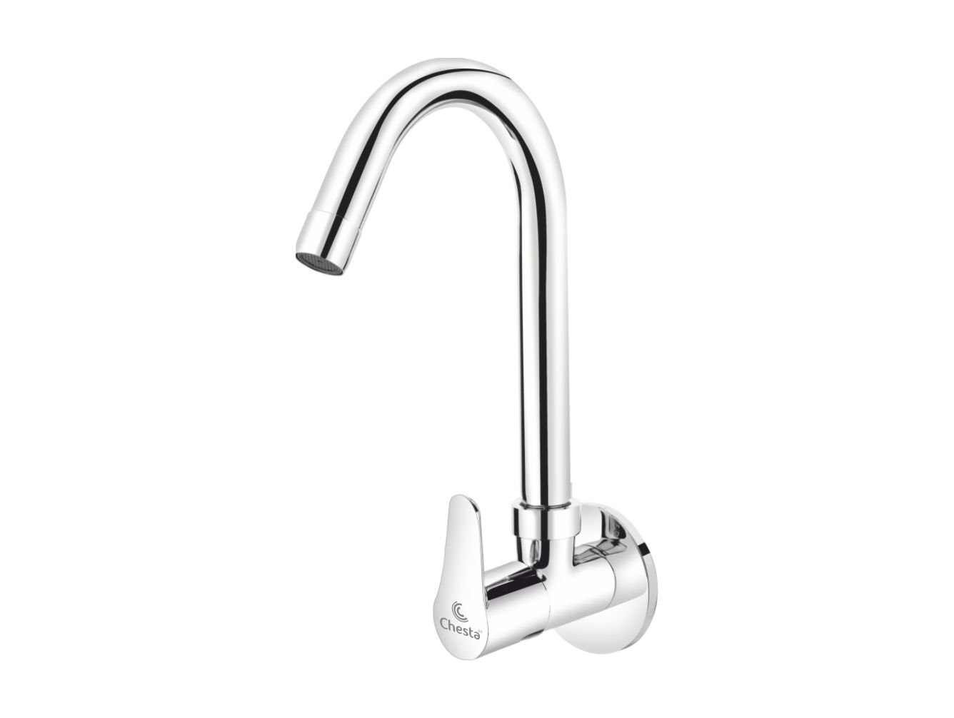 ID - 1007 - Sink Cock with Wall Flange at Chesta Bath Fittings