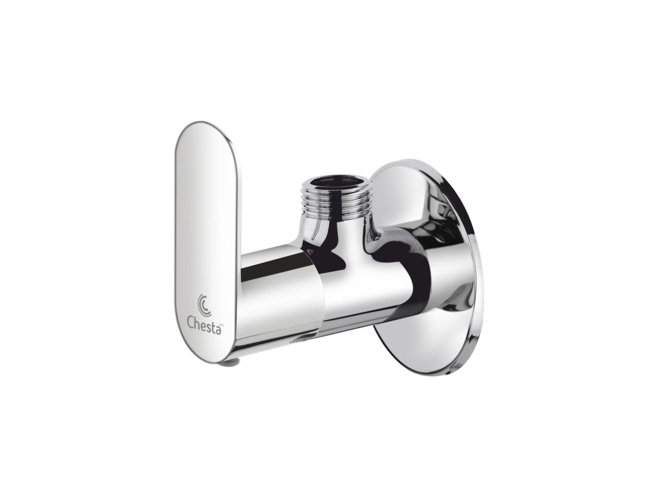 MO - 1003 - Angle Cock with Wall Flange by Chesta Bath