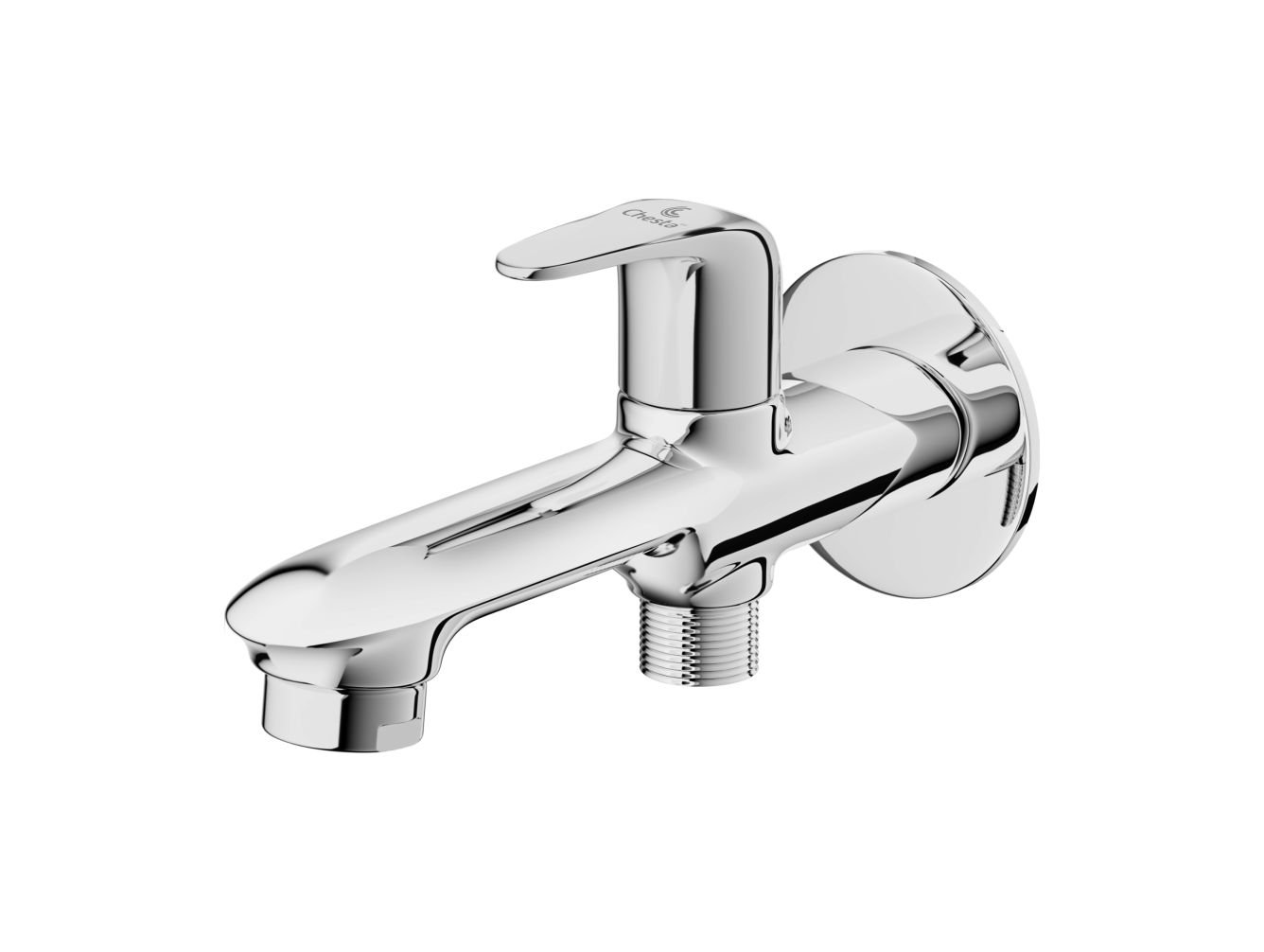 MO - 1018 - Diverter Spout (On-Off) with Wall Flange
