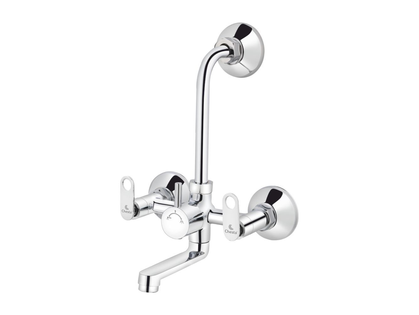 NH - 1021 - Wall Mixer 2 in 1 with L Bend at Chesta Bath Fittings