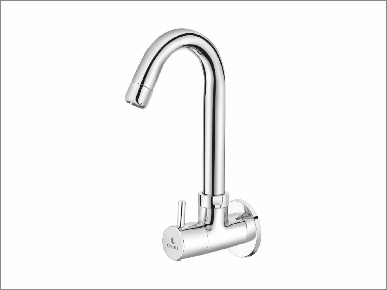 SA - 1006 - Sink Cock with Wall Flange at Chesta Bath Fittings