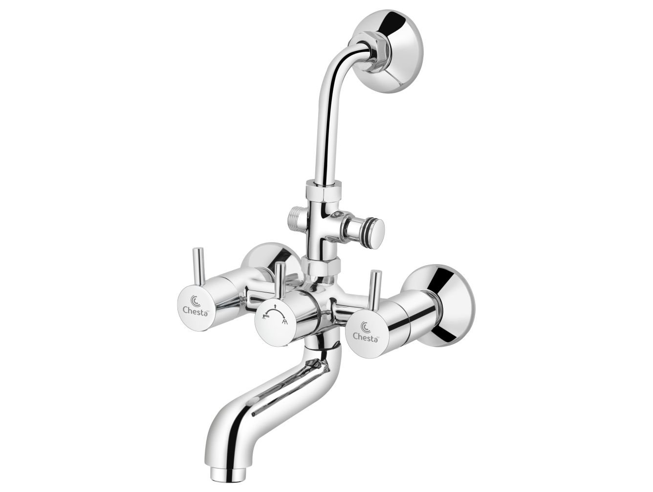 SA - 1015 - Wall Mixer 3 in 1 with L Bend at Chesta Bath Fittings