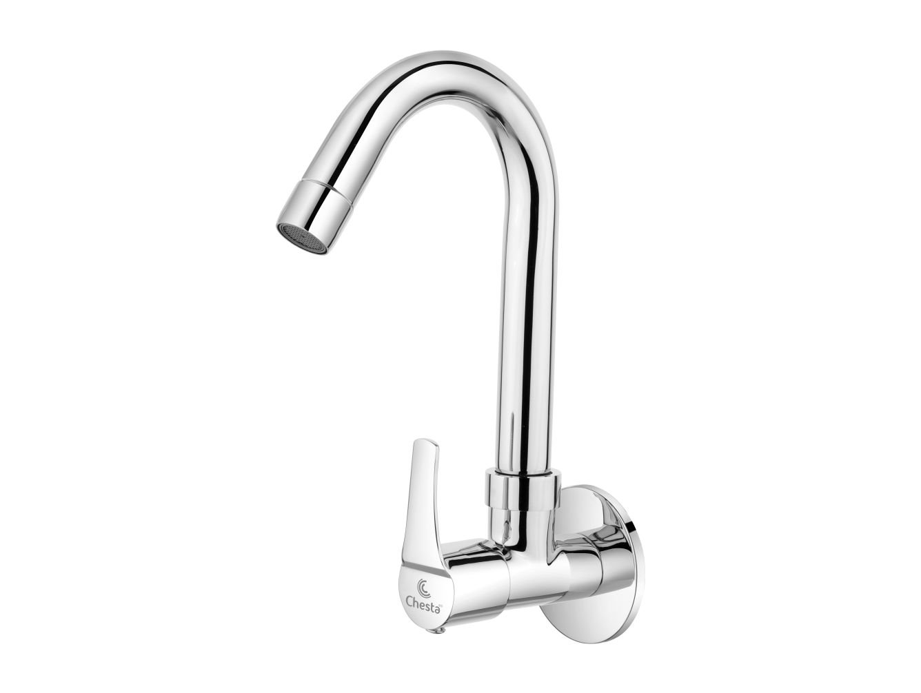 ST - 1007 - Sink Cock with Wall Flange at Chesta Bath Fittings