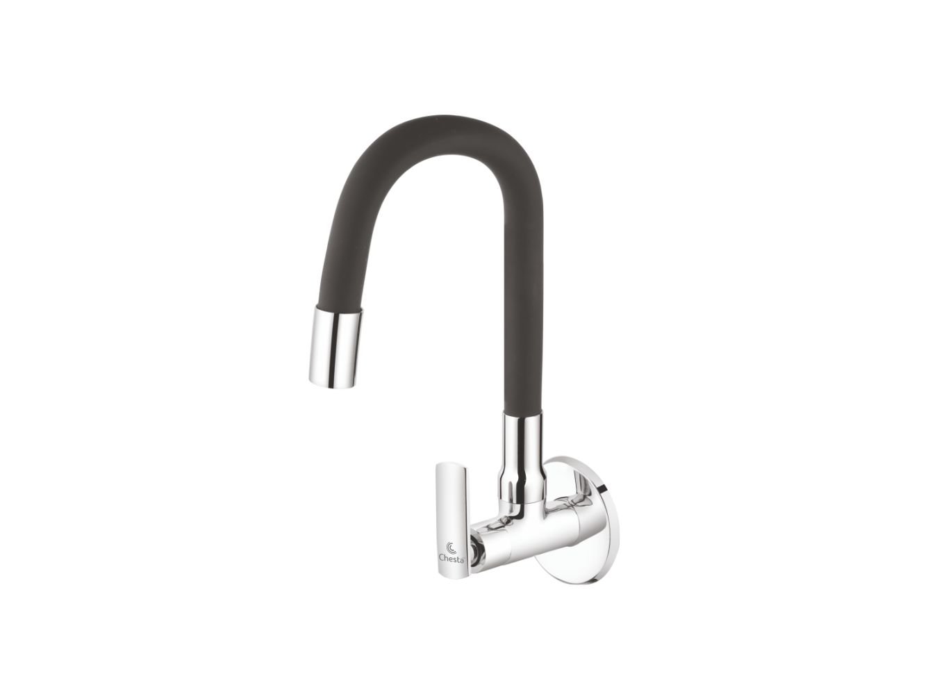 SY - 1009/1010 - Flexible Sink Cock with Wall Flange (Single/Dual)