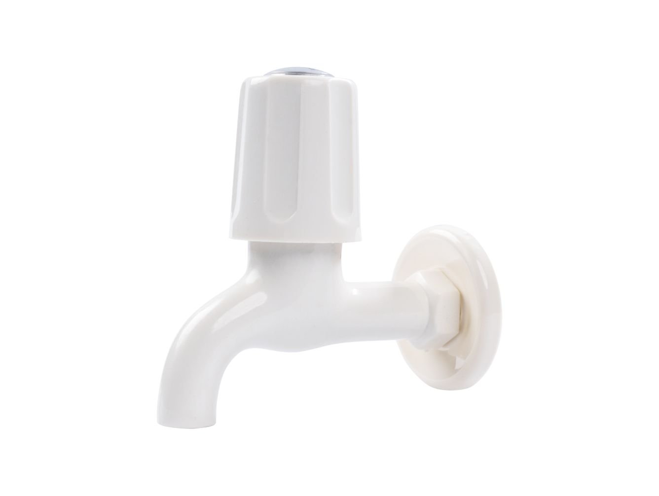 UT-1002 - Medium Bib Cock With Wall Flange- Chesta Bath Fittings