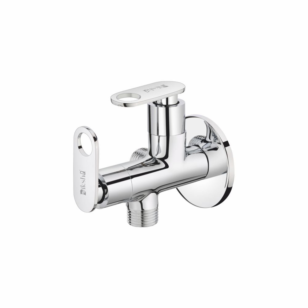 ON-104 - 2 in 1 Angle Cock with Wall Flange- Chesta Bath Fittings